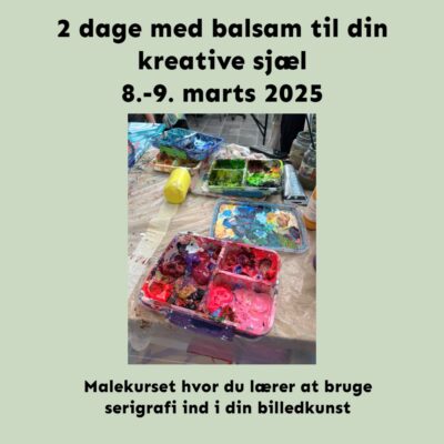 2 dags malekursus hos hoier