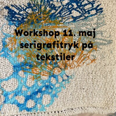 serigrafi tryk på tekstiler