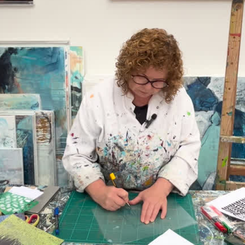 "Mulighederne er uendelige med en tom serigrafiramme" - online kursus - Billede 5