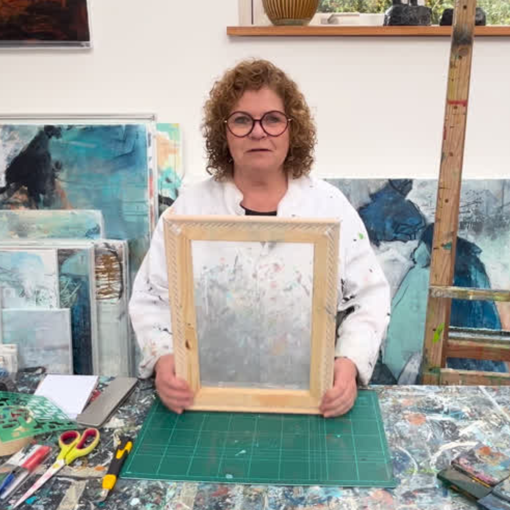 "Mulighederne er uendelige med en tom serigrafiramme" - online kursus - Billede 2