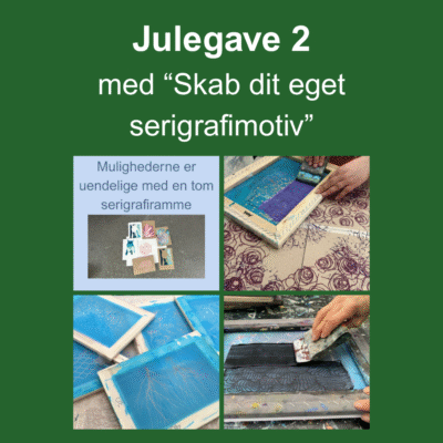 Julegave 2 - "Skab dit eget serigrafimotiv"
